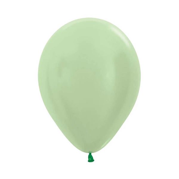 Imagen de Globos Verdes Satín 30cm Sempertex R12-430 (50)