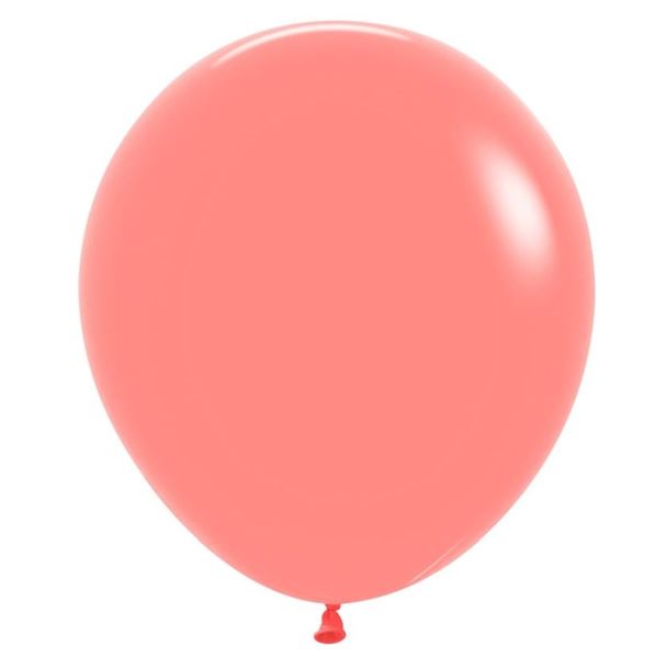 Picture of Globos Coral Tropical Fashion Sólido 45cm Sempertex R18-059 (15)