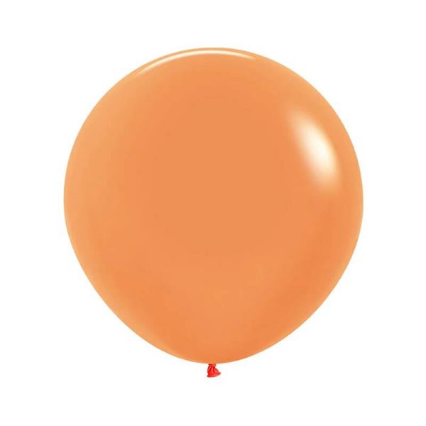 Imagen de Globos Naranja Neón 60cm Sempertex R24-261 (10)