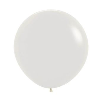 Imagen de Globos Pastel Dusk Crema 60cm Sempertex R24-107-10 (10)
