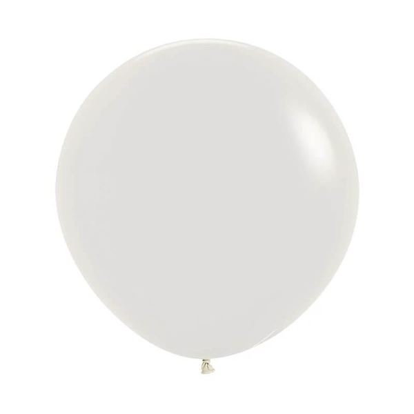 Picture of Globos Pastel Dusk Crema 60cm Sempertex R24-107-10 (10)