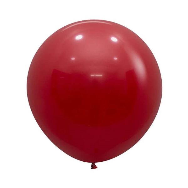 Imagens de Globos Rojos Imperial Fashion Sólido 60cm Sempertex R24-016 (10)