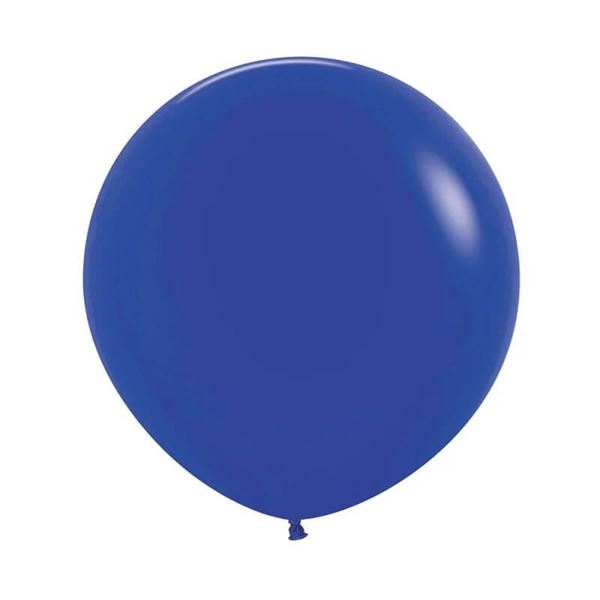 Imagen de Globos Azul Real Fashion Sólido 92cm Sempertex R36-041 (10)