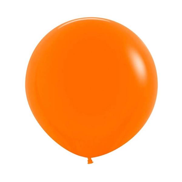 Imagens de Globos Naranjas Fashion Sólido 92cm Sempertex R36-061 (10)