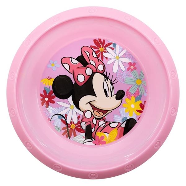 Imagen de Plato Hondo Minnie Mouse Reutilizable 16cm (1ud)