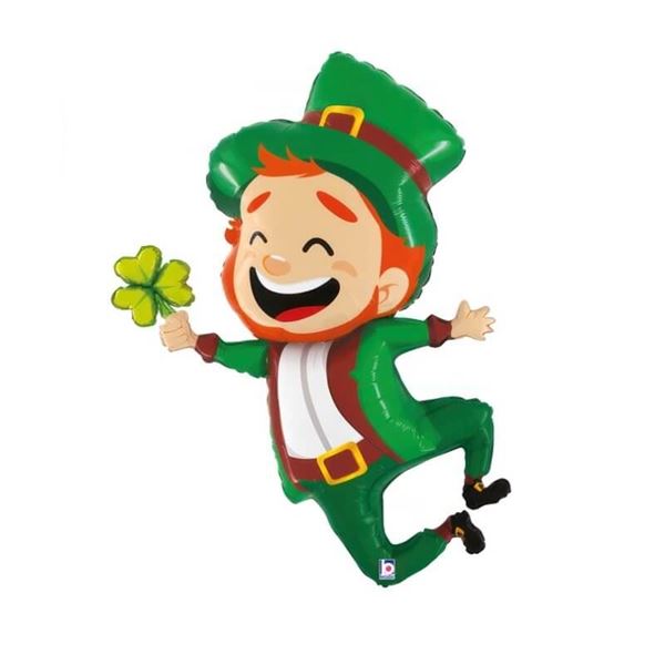 Imagen de Globo Día de San Patricio Duende (68cm x 102cm)