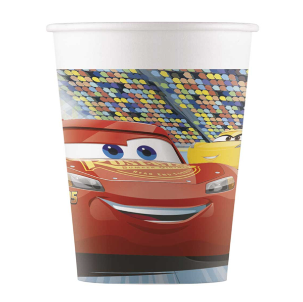 Picture of Vasos Cars 3 cartón (8 unidades)