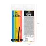 Picture of Pajitas Colores papel 19cm (10 unidades)