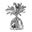 Imagen de Peso Globos Plata Brillante 140g