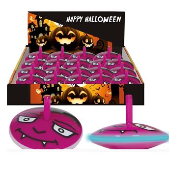 Picture of Juguete Peonza con Luz Halloween 6cm (1 unidad)