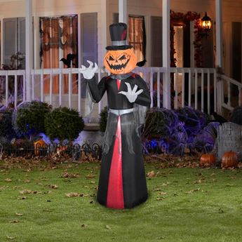 Picture of Inflable Gigante Reaper Calabaza Halloween  360 cm