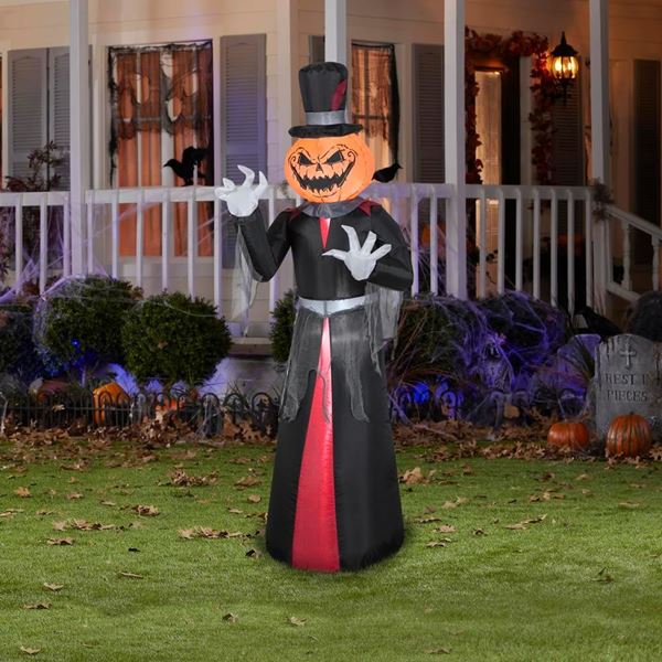 Picture of Inflable Gigante Reaper Calabaza Halloween  360 cm