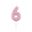 Imagens de Vela 6 Rosa Pink
