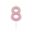Imagen de Vela 8 Rosa Pink