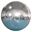 Imagen de Globo Esfera Mirror Ball Plata (2m)