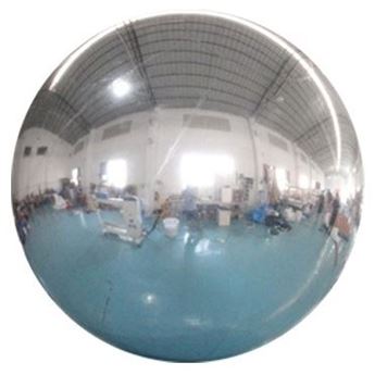 Imagen de Globo Esfera Mirror Ball Plata (2m)