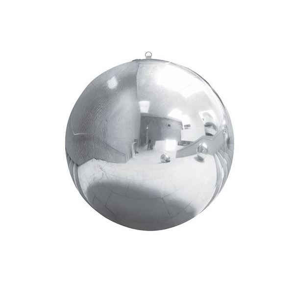 Imagen de Globo Esfera Mirror Ball Plata (90cm)