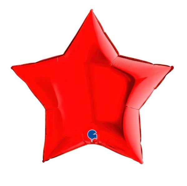 Imagens de Globo Estrella Roja Jumbo 86cm x 81cm (5 unidades)