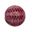 Imagen de Pelota Porta-Snacks Roja y Blanca para Perros (7 cm)