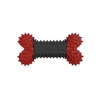 Imagens de Hueso Rojo y Negro para Perros (12 x 9 cm)
