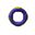 Picture of Aro Violeta y Amarillo 13 cm – Juguete de Agarre y Mordida para Perros