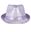 Imagen de Sombrero Gangster Lila Lentejuelas