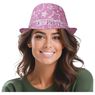 Imagens de Sombrero Fedora Rosa Girls Party Tela Despedida
