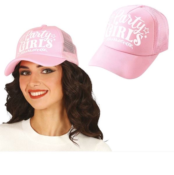 Picture of Gorra Rosa Party Girls Tela Despedida