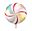 Picture of Globo Caramelo Multicolor (45cm)