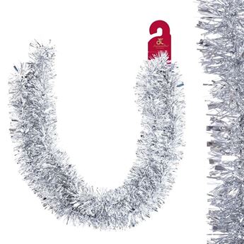 Picture of Espumillón Plata Brillo (180cm x 7cm)