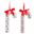 Picture of Colgante Bastón Navideño de Polyfoam 19cm (Set de 2 unidades)