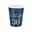 Picture of Vasos Azul Happy Birthday 30 cartón (6uds)