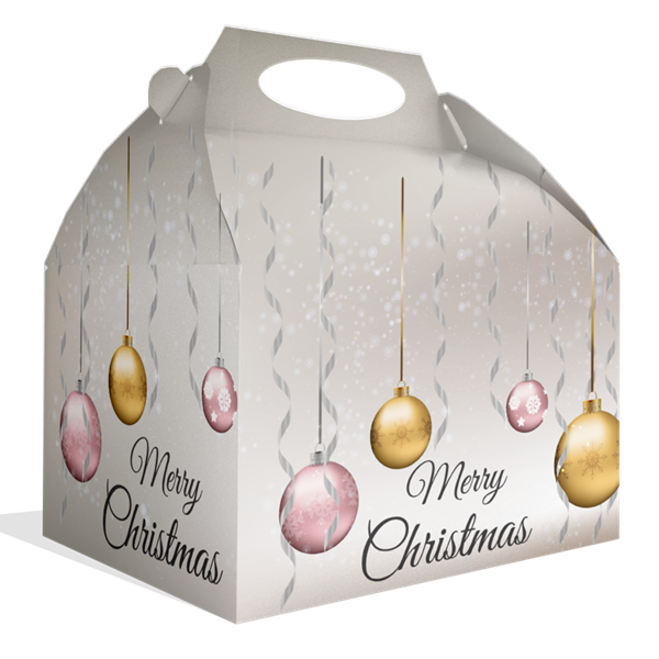 Imagen de Caja Navidad Bolas (20 x 16 x 11 cm)