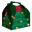 Imagen de Caja Navidad Árbol  (20 x 16 x 11 cm)