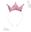 Picture of Diadema con Corona Rosa de Lentejuelas