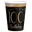 Imagen de Vasos 100 Cumpleaños Negro/Dorado cartón (8 unidades)