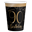 Imagens de Vasos 90 Cumpleaños Negro/Dorado cartón (8 unidades)