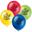 Picture of Globos La Liga de la Justicia Látex (8 unidades)