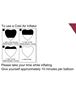 Imagen de Globo Jumbo Corazón Foil Rojo 170cm / 68 pulgadas
