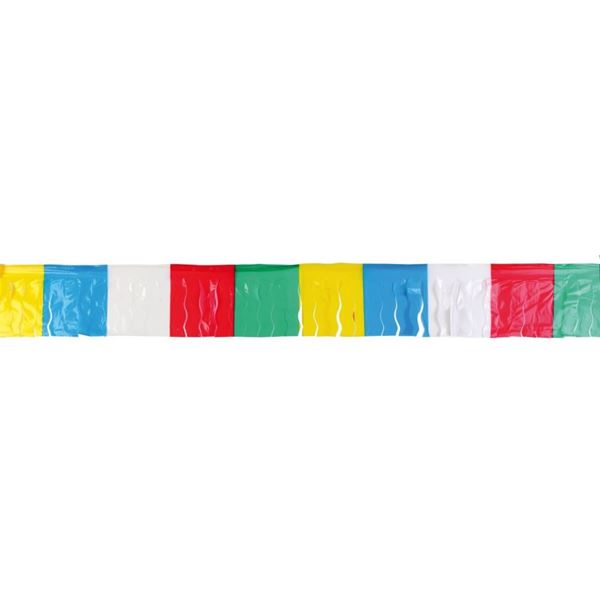 Imagen de Guirnalda Colores Alegres Flecos Plástico (25m)