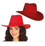 Imagen de Sombrero de Vaquero cowboy Rojo con Tejido