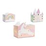 Imagen de Caja Chuches de Castillo y Unicornio Mix cartón (6 unidades)