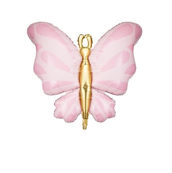 Imagen de Globo Mariposa Rosa Foil (69 x 69cm)