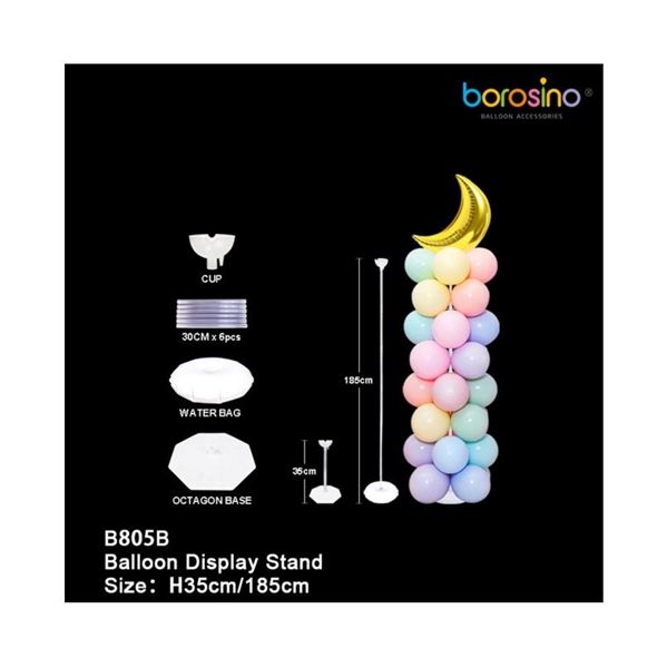 Imagen de Columna Extensible 35cm - 185cm + Base y Bolsa Agua Plástico