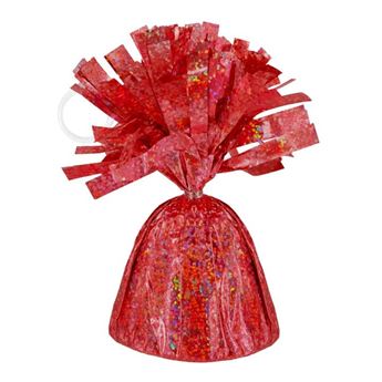 Imagen de Peso Globos Rojo Holográfico 170g