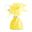Imagen de Peso Globos Amarillo Mate 140g