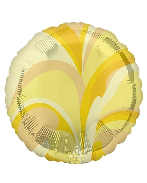 Imagens de Globo Círculo Dorado Mármol (43cm)