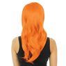 Imagens de Peluca Naranja Pelo Largo con Flequillo