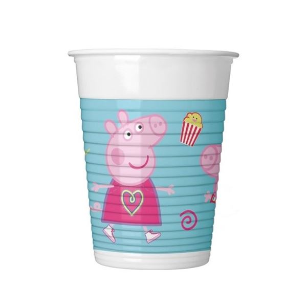 Picture of Vasos Peppa Pig plástico 200ml (8 unidades)