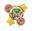 Picture of Bouquet Globos Minions Foil (5 unidades)